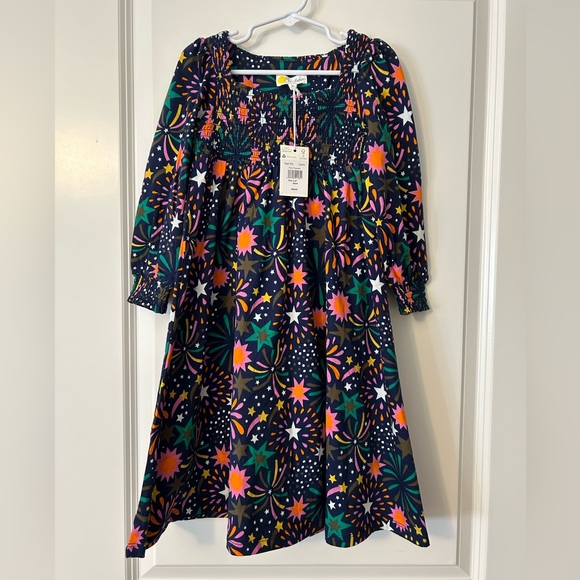 Mini Boden Other - NWT Mini Boden Dress 3-4 Multi Firework